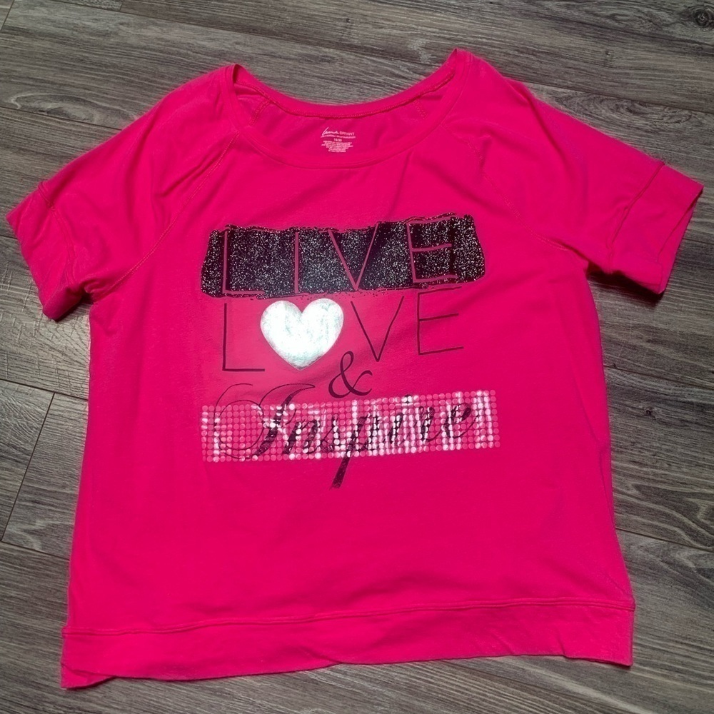 🌹Lane Bryant T-shirt-‎ Live Love & Inspire Size 18/20
